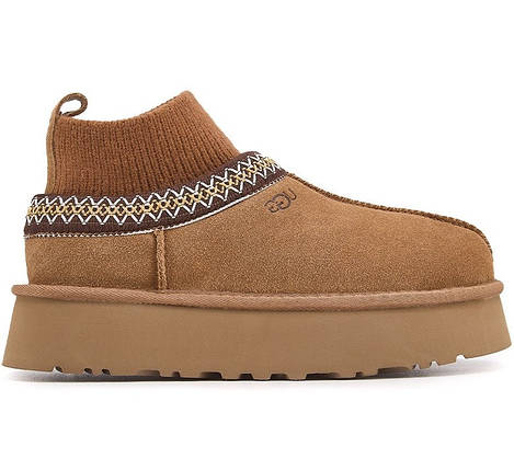 Черевики UGG Tasman Platform Sock Chestnut, фото 1