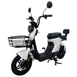 Велосипед з електромотором SPARK ADVENT 14" 48V/500W/20Ah Білий