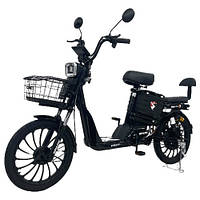 Велосипед з електромотором SPARK RIDER PRO 14" 48V/650W/20Ah Чорний