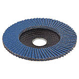 Круг пелюстковий торцевий Т27 (прямий) ZA Ø 125 мм P40 SIGMA (9173021), фото 4