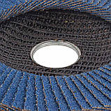 Круг пелюстковий торцевий Т27 (прямий) ZA Ø 125 мм P40 SIGMA (9173021), фото 6