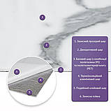 Самоклеюча стінова PET плитка у рулоні 600х3000х2мм SW-00001690, фото 2