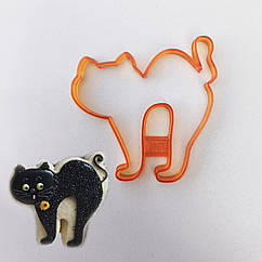 Вирубка пластикова Кіт для пряника