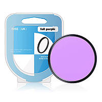 Фіолетовий світлофільтр Alitek Purple Full color, 67 мм