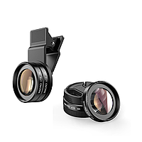 Макрооб'єктив для телефона 4K 15X/30X з тримачем Apexel APL-1530XM