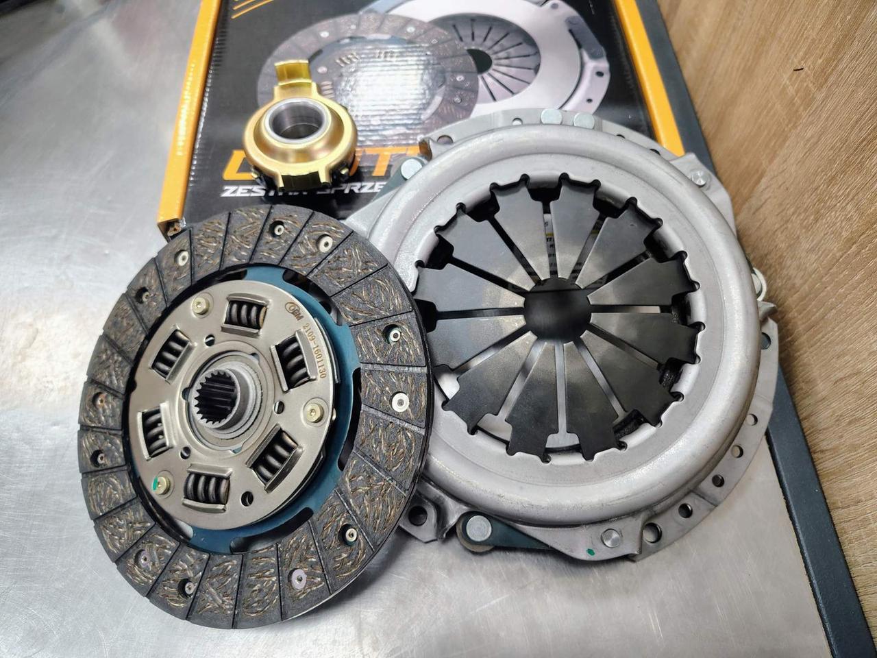 Зчеплення ВАЗ 2110, 2111, 2112 16 клапанів (диск натискний, ведимий, підшипник) (OEM, Корея), фото 1