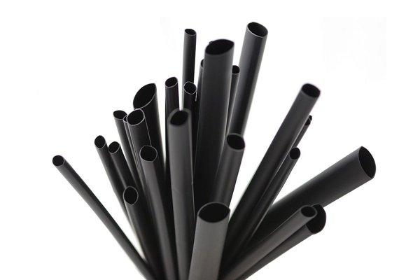 Термоусадка с клеєм DriveX W-1SB(3X). 6.4/2.2мм. чорна. 1 м, фото 1