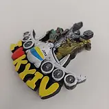 Магніт - Колаж (пам'ятники міста т міста та літак, кольоровий) (29139), фото 3