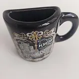 Кухлик на магніті. Керамічний Майдан Незалежності (біла графіка із золотом) (16959), фото 2