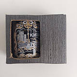 Кухлик на магніті. Керамічний Майдан Незалежності (біла графіка із золотом) (16959), фото 4