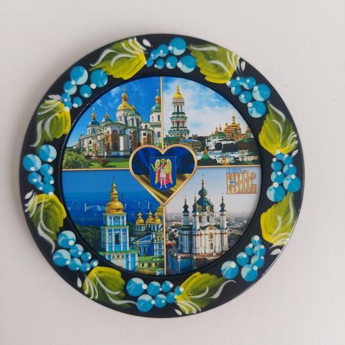 МАГНІТ - КИЇВ ВИЗНАЧНІ ПАМ'ЯТКИ КОЛАЖ (8801), фото 1