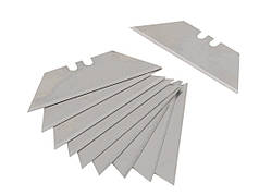 Лезо для будівельного ножа MASTERTOOL трапеція 19х60 мм набір 10 шт 17-0405