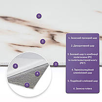 Самоклеюча стінова PET плитка 600х300х2мм SW-00001677, фото 2