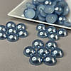 Напівбусини перламутрові 10 мм, 10 гр/уп колір - блакитний, фото 2