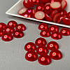 Напівбусини перламутрові 10 мм, 10 гр/уп колір - червоний Z1, фото 2