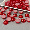 Напівбусини перламутрові 8мм, 10 гр/уп - колір червоний #Z1, фото 2