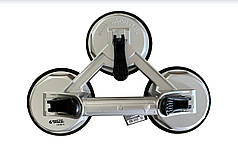 Тримач для скла MASTERTOOL вакуумний Ø 118 мм 3в1 150 кг алюміній 14-0913