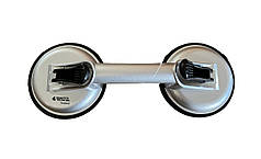 Тримач для скла MASTERTOOL вакуумний Ø 123 мм 2в1 100 кг алюміній 14-0912