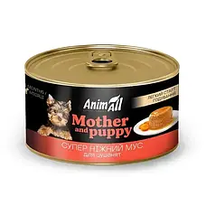 AnimAll вологий корм для собак та цуценят легкий старт годування, 195г