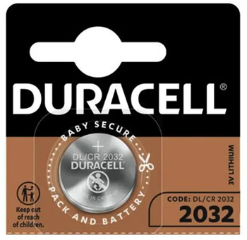 Батарейка CR2032 таблетка Lithium 3V DURACELL