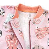 Чоловічок для дівчинки на блискавці з котиками Party Cats, фото 2