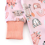 Чоловічок для дівчинки на блискавці з котиками Party Cats, фото 3