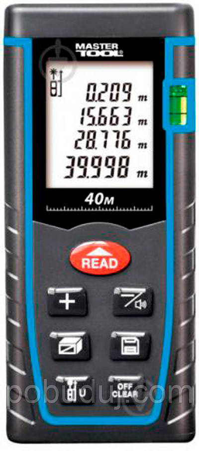 Далекомір лазерний MasterTool 30-0940, фото 1
