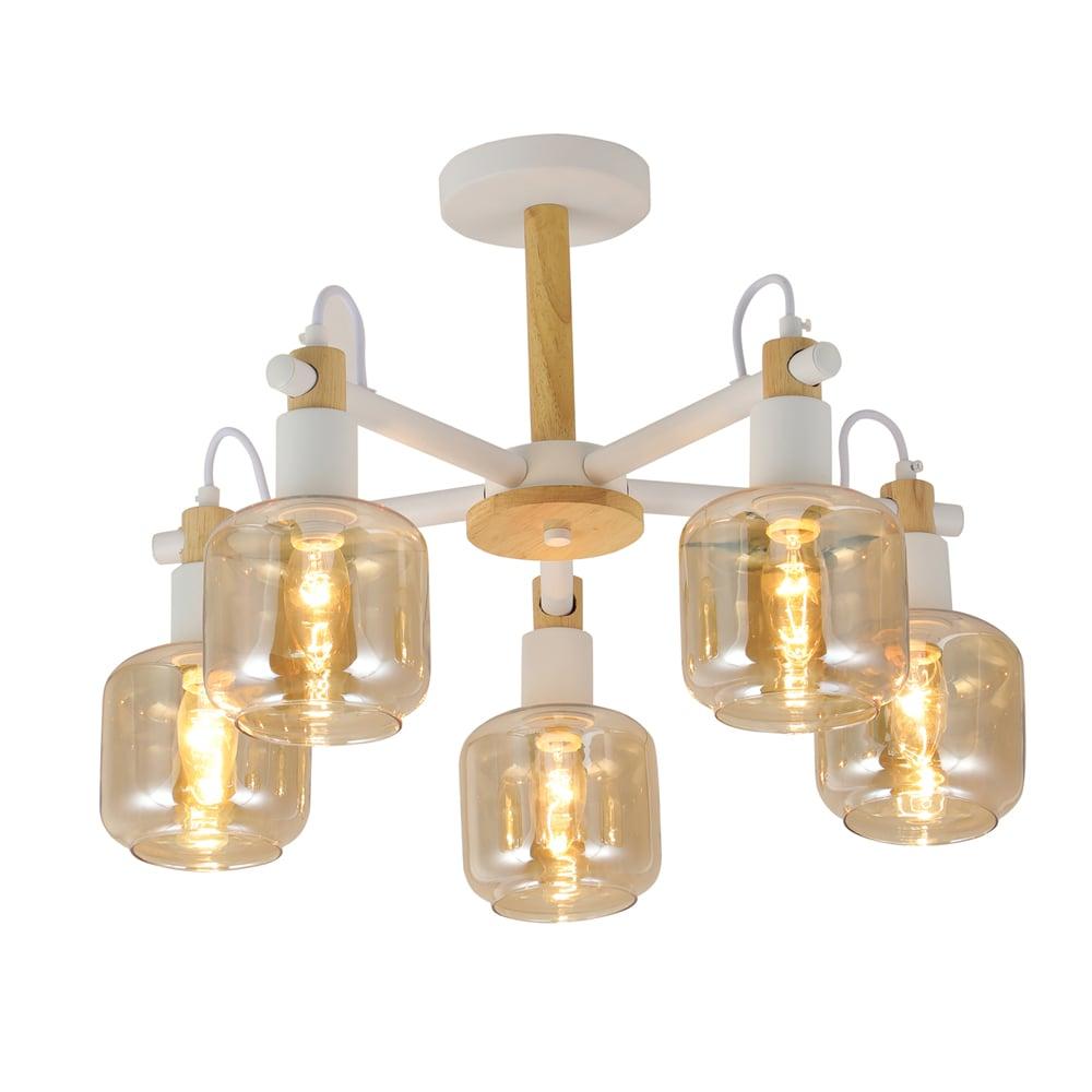 Накладний світильник Ardero BL1450-2 DENVER під лампу білий, фото 1