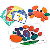 Розвиваюча гра Різнокольорові камінці від Obetty, фото 2