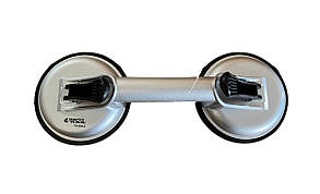 Тримач для скла MASTERTOOL вакуумний Ø 123 мм 2в1 100 кг алюміній 14-0912