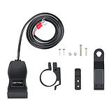 Зарядний пристрій USB Type-C 50Вт, SAE IP66, на кермо мотоцикла, фото 4