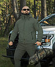 🔥 Куртка зимова на Пуху "Call Dragon - SQG 5" (Олива) непромокаемая куртка, тактическая, нгу, ссу, военная, пуховик, фото 5