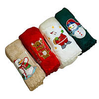 Набір кухонних рушників із мікрофібри 35*70 см, арт 019136, упаковка 4 шт, Різнокольоровий