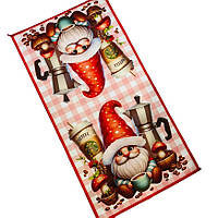 Рушник кухонний з мікрофібри, 25*50 см, арт 019139, 1 шт, Різнокольоровий