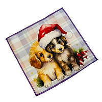 Серветка кухонна з мікрофібри, 25*25 см, арт 019140, 1 шт, Різнокольоровий