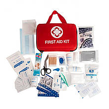 Портативна компактна кемпінгова аптечка для надання першої допомоги 1791 76 в 1 (JS)