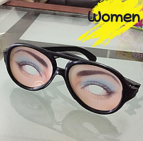 Незвичайні смішні окуляри для розіграшу Funny Glasses Women
