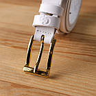 Стильний тонкий шкіряний ремінь для жінок GRANDE PELLE 22948 Білий, фото 9