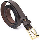 Елегантний вузький шкіряний ремінь для жінок GRANDE PELLE 22952 Червоний, фото 7