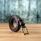 Елегантний вузький шкіряний ремінь для жінок GRANDE PELLE 22952 Червоний, фото 8