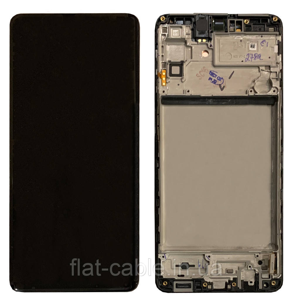 Дисплей + сенсор Samsung M515 Galaxy M51 (2020) Чорний Оригінал 100% SERVICE PACK GH82-23568A