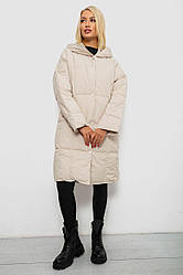 Куртка жіноча зимова, колір світло-бежевий, 244R8832