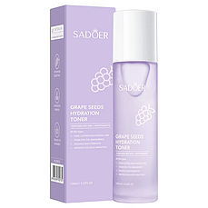 Тонер для обличчя SADOER Grape Seeds Hydration зволожувальний 100 мл