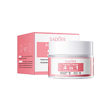 Крем для обличчя SADOER 4-в-1 Multi-Effect ліфтинг та інтенсивне зволоження шкіри 50 г
