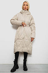 Куртка жіноча зимова, колір світло-бежевий, 244R5618