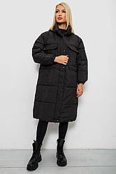 Куртка жіноча зимова, колір чорний, 244RA18