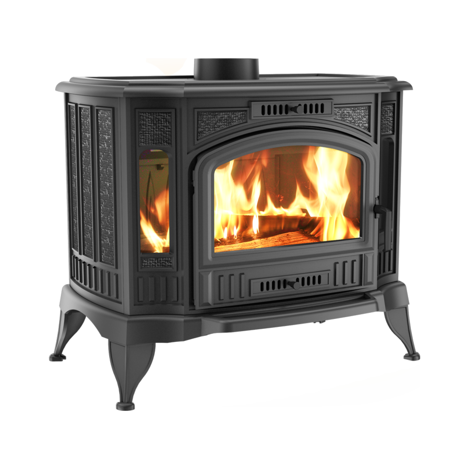 Чавунна піч Kratki KOZA K9 Ø150 подання повітря ASDP, фото 1