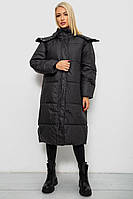 Куртка жіноча зимова, колір чорний, 244R667