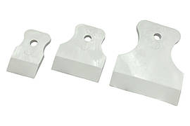 Набір гумових шпателів MaxiLex 35 x 55 x 70мм (3шт)