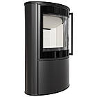 Піч-камін на дровах до 80 м² Kratki BJORN Ø 150. Сучасне опалення зі сталі 8 кВт, фото 3